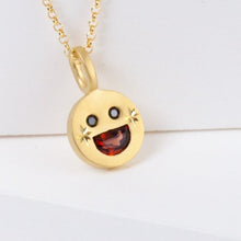 Load image into Gallery viewer, Big smile pendant necklace