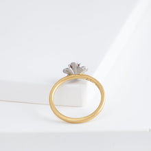 Load image into Gallery viewer, Spread ruby diamond ring