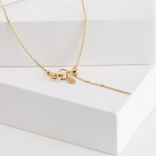 Load image into Gallery viewer, Swirl black pearl long necklace