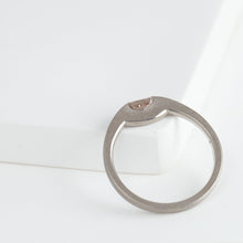 Load image into Gallery viewer, Unite ring with brownish pink diamond