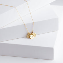 Load image into Gallery viewer, Three smiley necklace