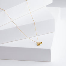 Load image into Gallery viewer, Two smiley diamond necklace
