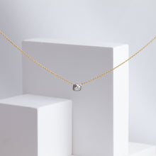 Load image into Gallery viewer, One-of-a-kind Ice diamond two-tone necklace