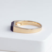 Load image into Gallery viewer, Amethyst signet ring