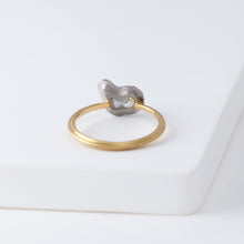 Load image into Gallery viewer, Tulle south sea pearl diamond ring