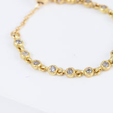 Load image into Gallery viewer, Dew chain diamonds ring