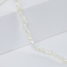 Load image into Gallery viewer, Sazare small white akoya pearl necklace (#6065)