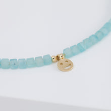 Load image into Gallery viewer, Smiley amazonite beads bracelet