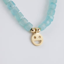 Load image into Gallery viewer, Smiley amazonite beads bracelet
