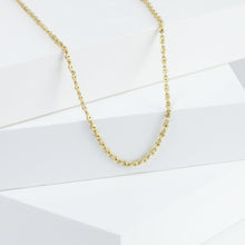 Load image into Gallery viewer, Dew diamond chain necklace