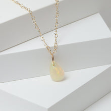 Load image into Gallery viewer, Opal pear drop pendant