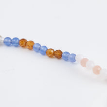 Load image into Gallery viewer, Lip smiley charm colorful gemstones beads bracelet