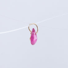Load image into Gallery viewer, Rubellite pear drop pendant
