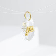 Load image into Gallery viewer, Love crystal pendant