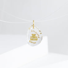 Load image into Gallery viewer, 'Cute bear is my name' pendant