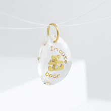Load image into Gallery viewer, 'Cute bear is my name' pendant