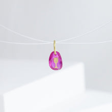 Load image into Gallery viewer, Wine ruby pendant