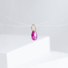 Load image into Gallery viewer, Wine ruby pendant