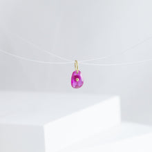Load image into Gallery viewer, Wine ruby pendant
