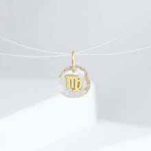 Load image into Gallery viewer, Virgo rutilated quartz pendant