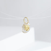 Load image into Gallery viewer, Virgo rutilated quartz pendant