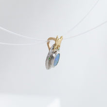 Load image into Gallery viewer, One-of-a-kind angry cat opal pendant