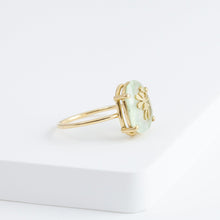 Load image into Gallery viewer, Tinkerbell prehnite ring