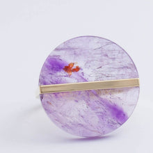 Load image into Gallery viewer, Slice amethyst ring