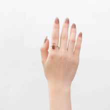 Load image into Gallery viewer, One-of-a-kind Bi-color tourmaline NS ring
