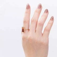 Load image into Gallery viewer, One-of-a-kind Bi-color tourmaline NS ring