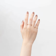 Load image into Gallery viewer, Pointed waves ring