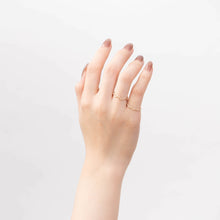 Load image into Gallery viewer, Pointed wavelets ring