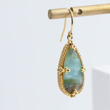 Load image into Gallery viewer, One-of-a-kind Peruvian opal earrings