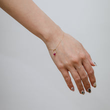 Load image into Gallery viewer, Rough stone rhodolite garnet pendant