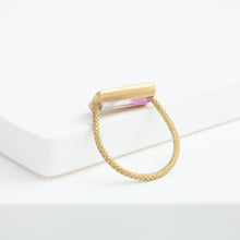 Load image into Gallery viewer, One-of-a-kind Bi-color tourmaline ring - Kolekto