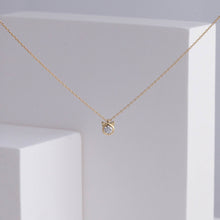 Load image into Gallery viewer, Cat diamond necklace