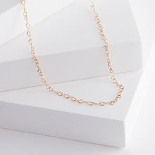 Load image into Gallery viewer, Heart chain necklace (rose gold) - Kolekto