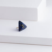Load image into Gallery viewer, Rough stone lapis lazuli stud - Kolekto