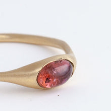 Load image into Gallery viewer, Yui pink tourmaline ring
