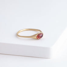 Load image into Gallery viewer, Yui pink tourmaline ring
