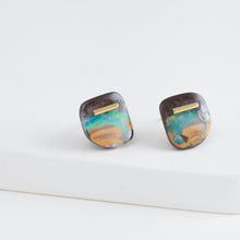 Load image into Gallery viewer, EDITIONS boulder opal small studs
