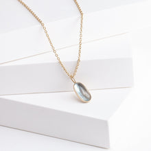 Load image into Gallery viewer, Octavia aquamarine necklace
