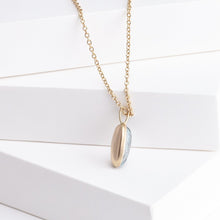 Load image into Gallery viewer, Octavia aquamarine necklace
