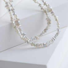 Load image into Gallery viewer, Sazare akoya pearl long necklace
