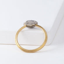 Load image into Gallery viewer, Tulle south sea pearl diamond ring B
