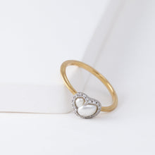 Load image into Gallery viewer, Tulle south sea pearl diamond ring B
