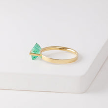 Load image into Gallery viewer, Band one-of-a-kind emerald ring
