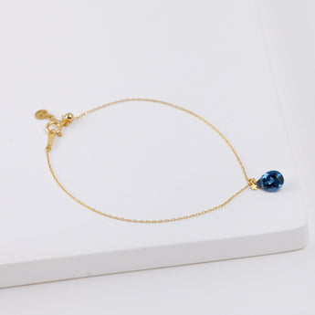 Smiley London blue topaz bracelet