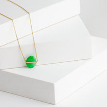 Load image into Gallery viewer, Band one-of-a-kind jade necklace
