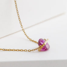 Load image into Gallery viewer, Band one-of-a-kind ruby necklace
